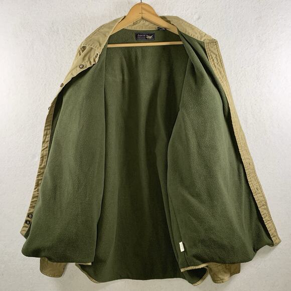 VTG Arrow Mens Fleece Lined Shacket Jacket Sz XXL Thick Rugged Workwear Outdoor - Picture 5 of 15